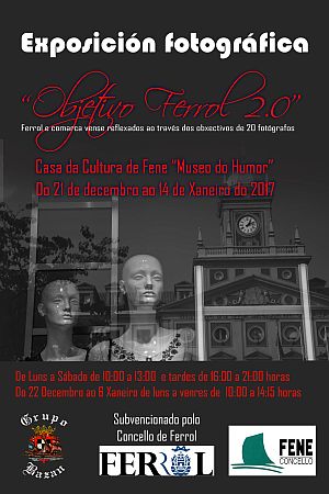O Grupo Bazán mostra na Casa da Cultura de Fene a súa visión de Ferrol e os seus arredores