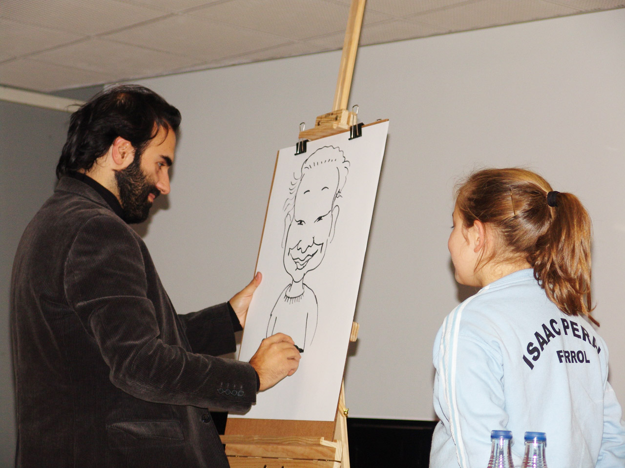 Obradoiro de caricatura de David Pintor