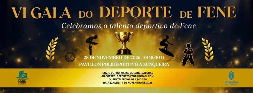 VI Gala do Deporte 2026