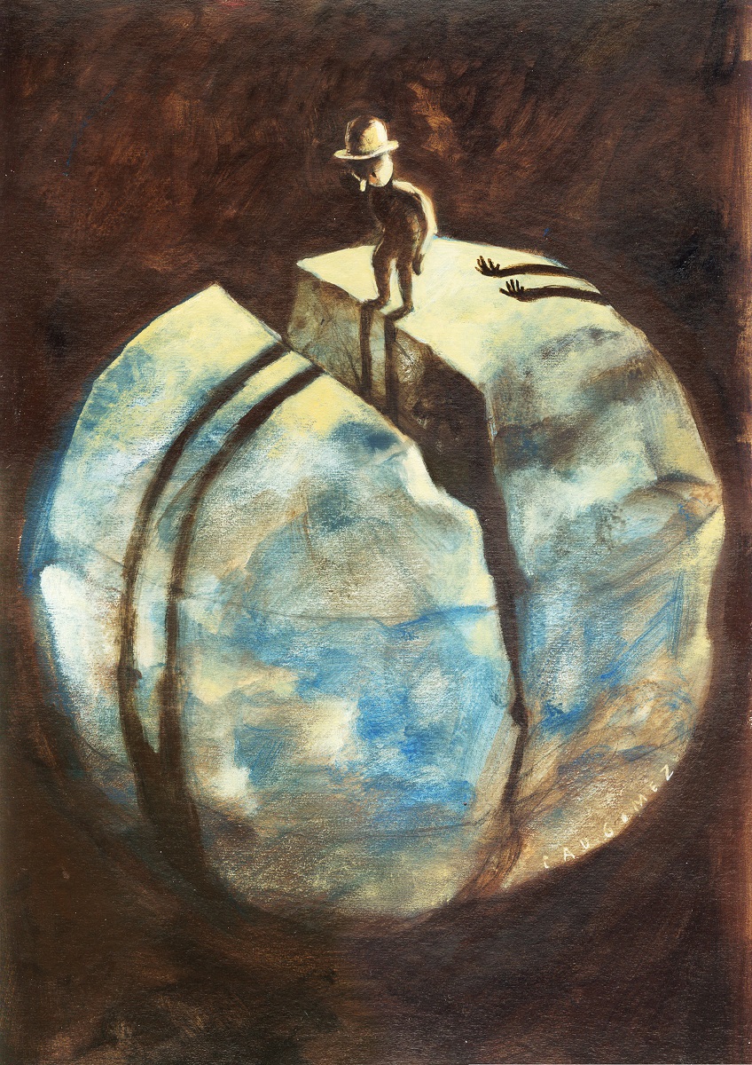 Cau G&oacute;mez_Sombra_1&ordm; Premio Bienal de Humorismo Santa Cruz Tenerife 2006 